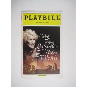 Oldest Living Confederate Widow Tells All Playbill Ellen Burnstyn November 2003